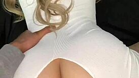 Snowbunny Gets Clothes Ripped by BBC and Gets Fucked Then Gets Filled with Cum Interracial