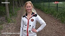 Exposed In Latex For Public Blowjob And Hard Fuck With Cumshot!