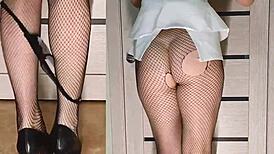 Slut Takes Off Panties At New Year's Party