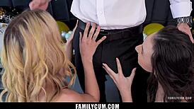 Hot Stepdaughters, Are You Ready to Be Banged by Stepdaddy at FamilyCum?