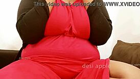 Desi Aunty's Big Boobs Intrigue