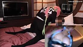 Kimetsu No Yaiba Mitsuru Cosplay Sex by CosplayJavHD on Twitter