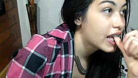 europa5639 casually masturbates her pussy with fingering before anal assfucking