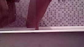 My sister spied on while bathing!