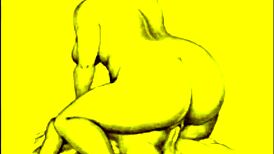 Vintage Erotic Illustration Of Anime Characters In Retro Style