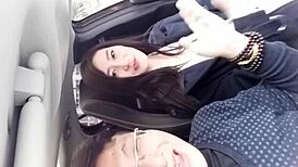 damn, this sexy asian model gets smashed during sm session!