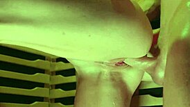 sauna fuck with explosive squirting and triple cums