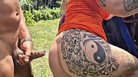 Car Fuckfest With Friend And Three Guys