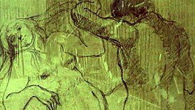 Beautiful Vintage Anime Cartoon Illustration