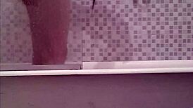 My sister spied on while bathing!