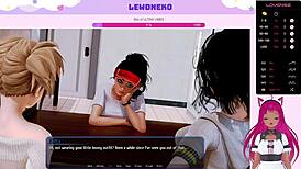 hey, watch vtuber lewdneko play harem hotel part 20 now