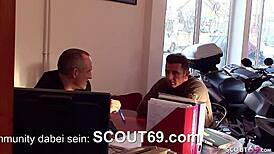 OMG! Blonde Twins Denys and Tira Take Rough Anal in 4Some!