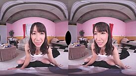 Young Asian Teen Gives Blowjob and Creampie Sex in Reality