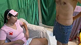 Real desi bhabhi endures rough painful xxx encounter