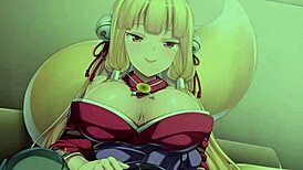 Ejaculation Time Play with Fox Girl Creampie