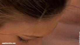 Hot lesbian threesome licking pussy in the garden 😍