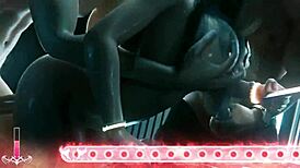 Fap Hero 3 Featuring Smetanka's Tifa Lokhart in Action