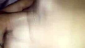 Claudia enjoys her cucumber solo session