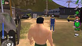 bonetown vacation ep 11 brings outdoor assfucking on holiday. bone voyage in wild 3d comedy!