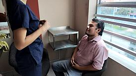 Holiday party with babe turns festive