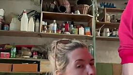 i fucked that hard young 18+ girl in her dads garage ass