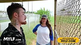 Callie coaches a challenging baseball team!