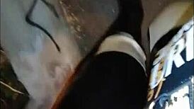 Intriguing latex goddess femdom anime hentai scene