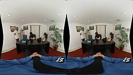 Feel Passion In The Big Meat-Ing At Office