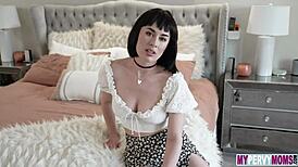 Olive Glass Begs for Pussy Filling in Missionary and Cowgirl