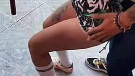 Naked on the street and in my friends' house, what would you do?