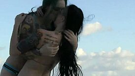 Punk lover bends over for intense ass drilling in POV.