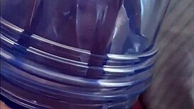 Flesh Light Toy Used for Masturbation Indoors and Outdoors in Public