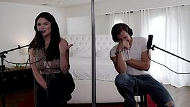 Curvy Alyx Star Rides Nathan Bronson’s Cock Like a Pro