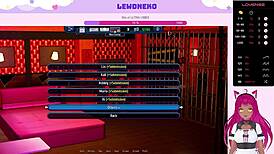 hey, watch vtuber lewdneko play harem hotel part 20 now