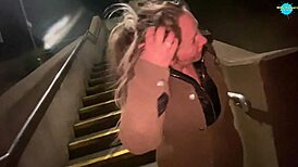 Damn, homeless women getting humiliated in raw outdoor fucking scenes!