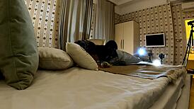 She came for a photoshoot, but it's turning into a porn casting.