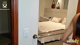 Eighteen Year Old Alone At Home Seduces Market Delivery Guy Alex Lima