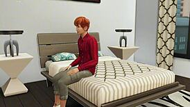 caught my stepson jerkin’ off in his room, so i helped him out