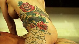 lily lane craves deep anal after oily massage