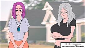 Mistress humiliates with CBT at festive party