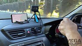 lost whore in forest, hey, three strangers fill all her holes