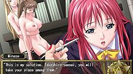 bible black infection high priest end playthrough pt7 anime hentai black