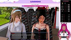 hey, watch vtuber lewdneko play harem hotel part 20 now