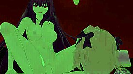 Ushiwakamaru and scathach dominate astolfo in intense 3d hentai creampie