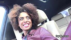 erotic cutie gives a blowjob in pov, then gets her spread twat penetrated hard