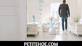 Tiny School Girl Jamie Jett Sells Candy