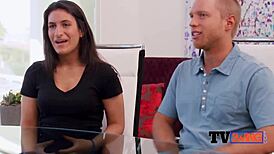 hey, wanna watch us american couples get wet and wild before the party starts?