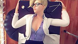 Want to see the best Overwatch hentai with big tits and anal?