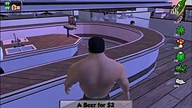 bonetown vacation ep 11 brings outdoor assfucking on holiday. bone voyage in wild 3d comedy!