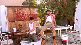 ดัดดี้ Drew แม่งก้นเกย์ Cole Connor แบบเปลือย